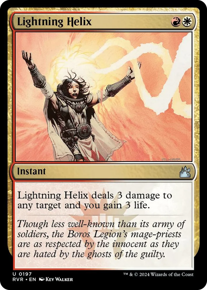 0197 Lightning Helix U Ravnica Remastered