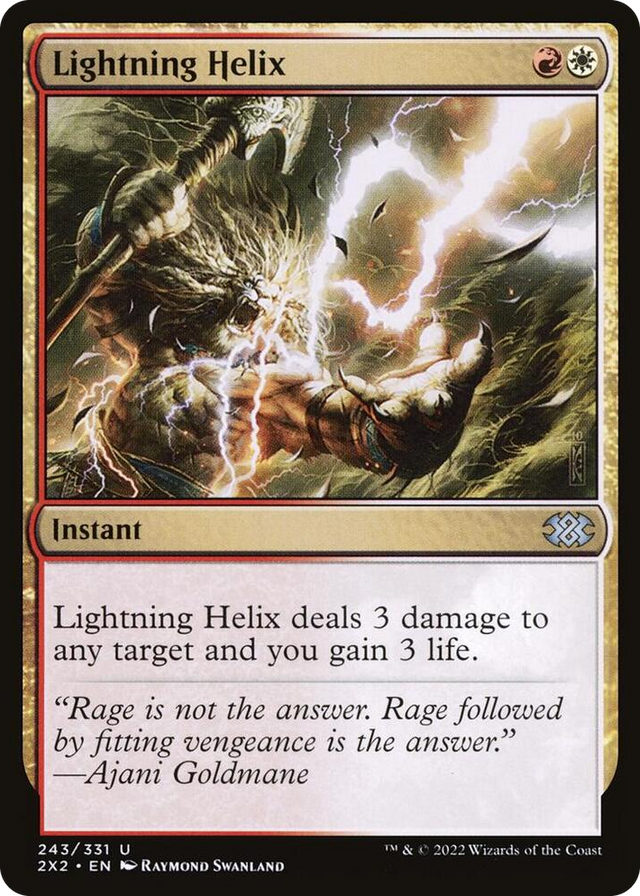0243 Lightning Helix U Double Masters 2022