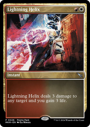 0426 Lightning Helix P Promo Pack: Murders at Karlov Manor
