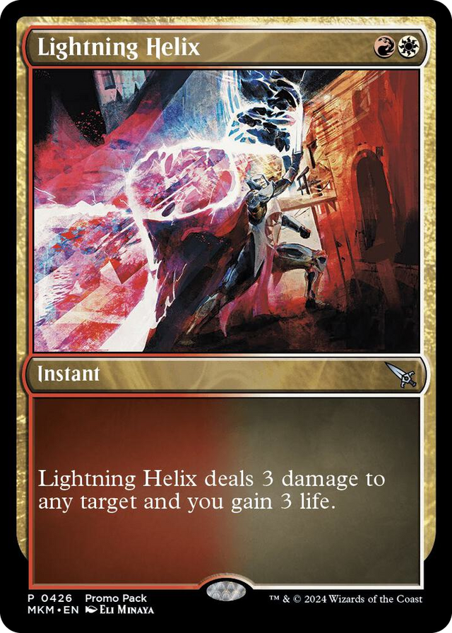0426 Lightning Helix P Promo Pack: Murders at Karlov Manor