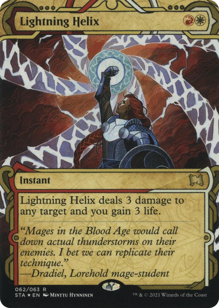 0062 Lightning Helix (Foil Etched) R Strixhaven: Mystical Archive