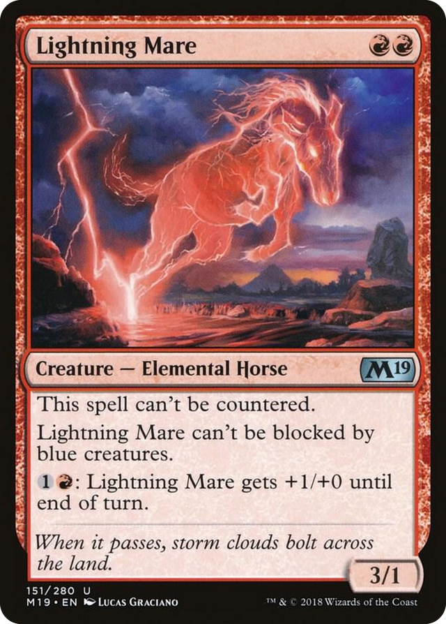 0151 Lightning Mare U Core Set 2019