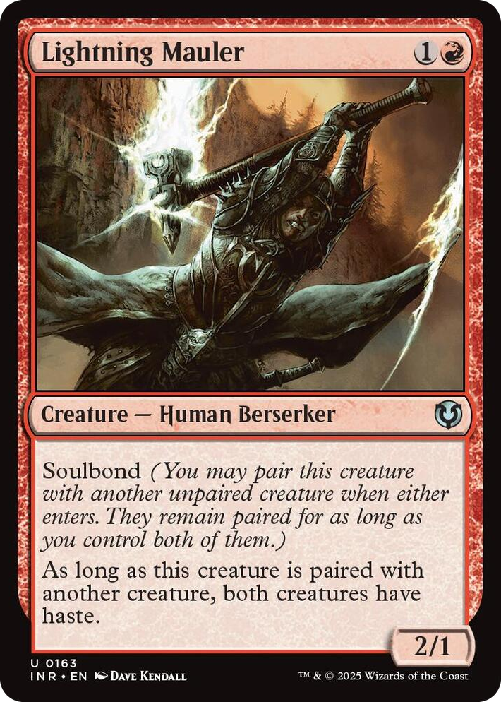 0163 Lightning Mauler U Innistrad Remastered