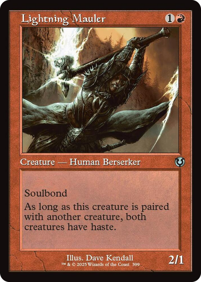 0399 Lightning Mauler (Retro Frame) U Innistrad Remastered