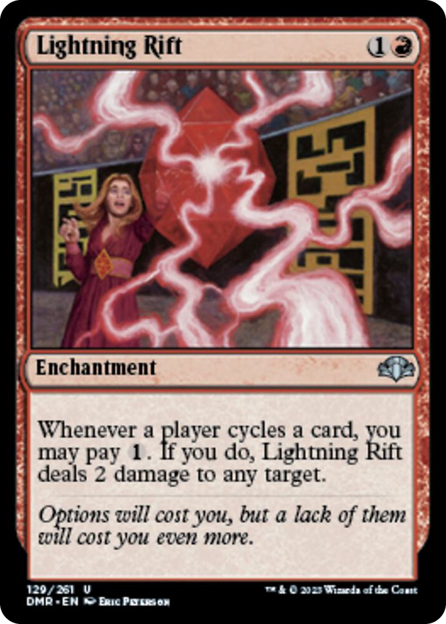 0129 Lightning Rift U Dominaria Remastered