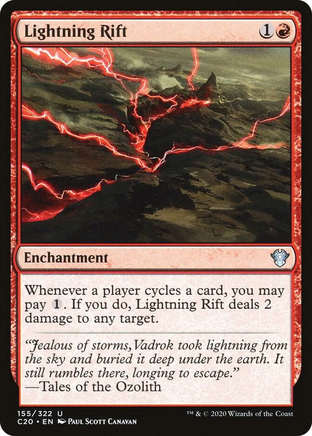 0155 Lightning Rift U Commander 2020