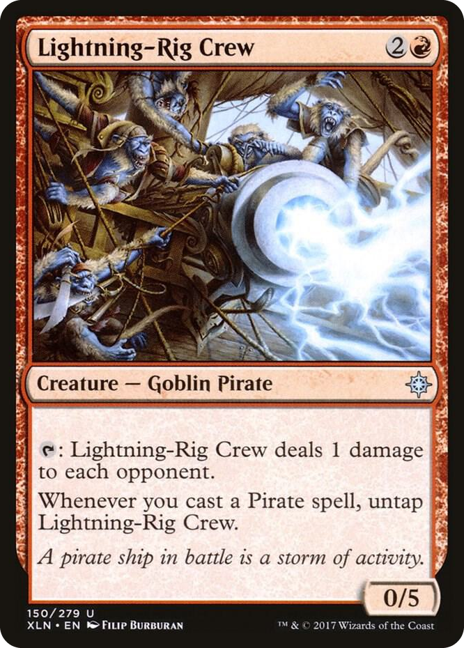 0150 Lightning-Rig Crew U Ixalan