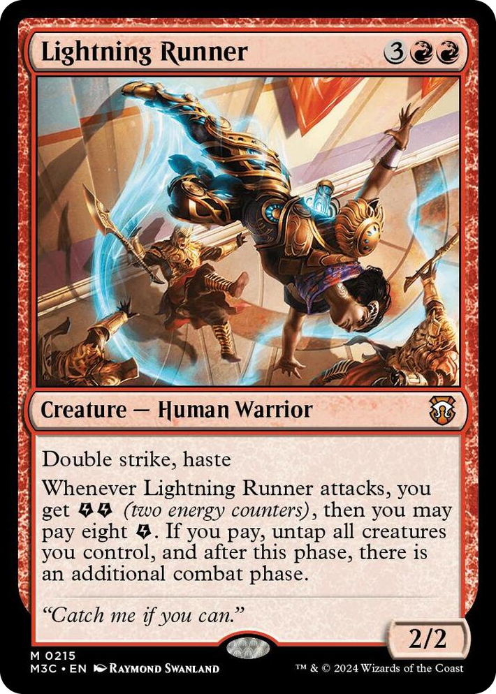 0215 Lightning Runner M Commander: Modern Horizons 3