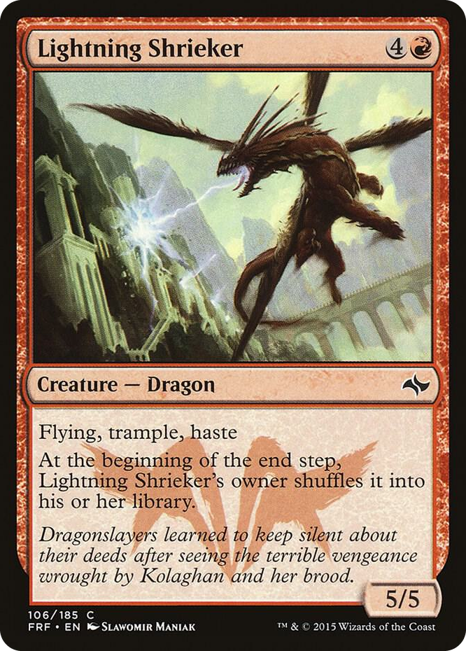0106 Lightning Shrieker C Fate Reforged