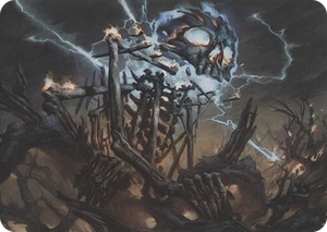 0041 Lightning Skelemental (Art Series) S Art Series: Modern Horizons