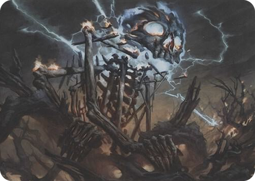0041 Lightning Skelemental (Art Series) S Art Series: Modern Horizons