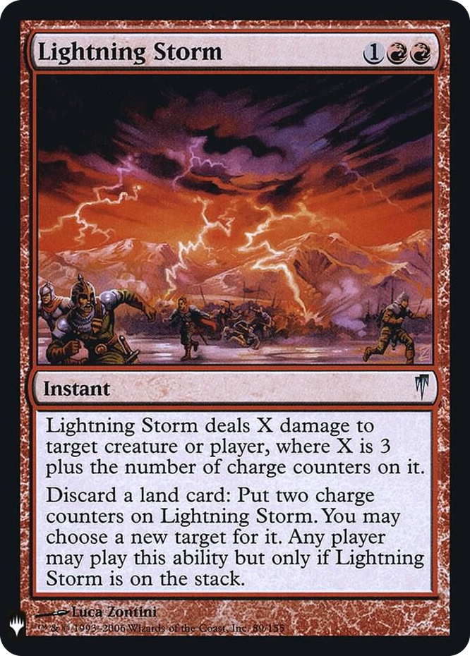 Lightning Storm #89 U - The List Reprints Pokemon card