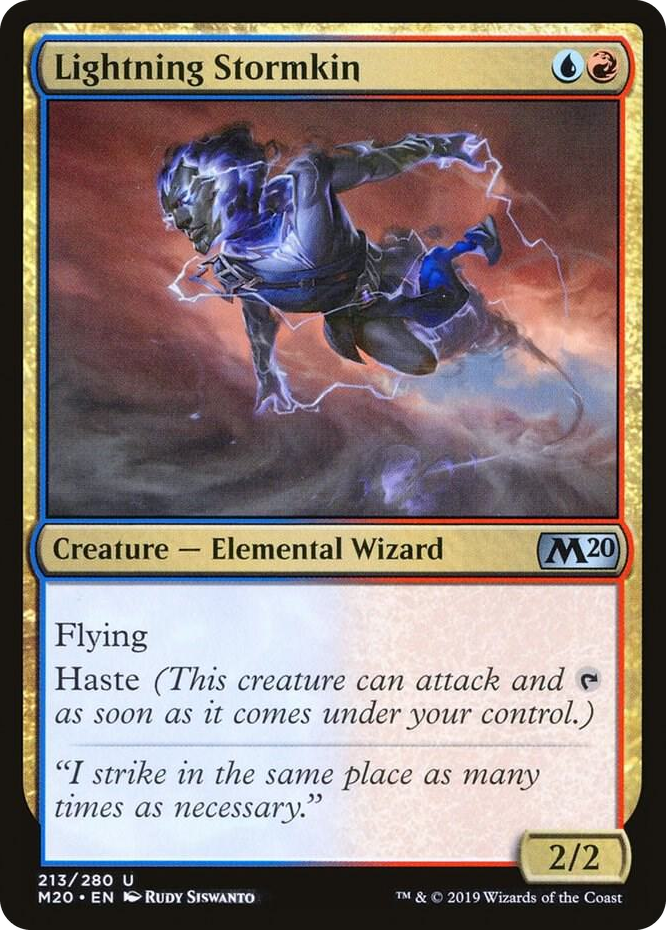 0213 Lightning Stormkin U Core Set 2020