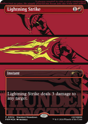0004 Lightning Strike P Standard Showdown Promos