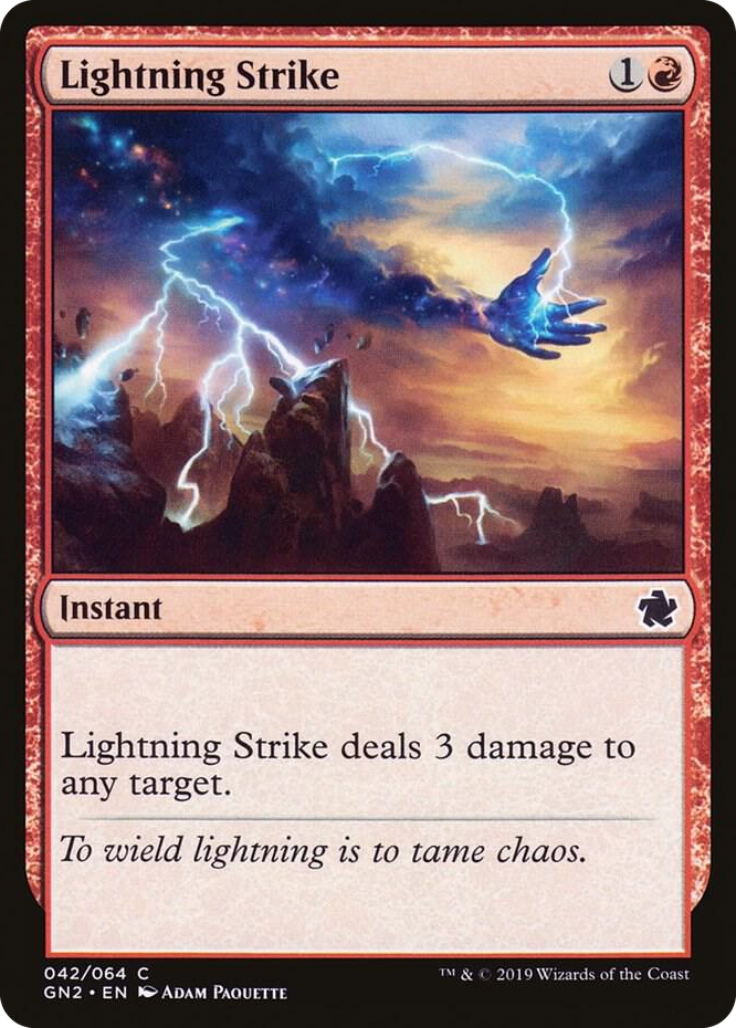 0042 Lightning Strike U Magic Game Night 2019
