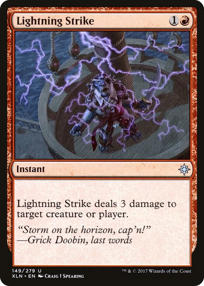 0149 Lightning Strike U Ixalan