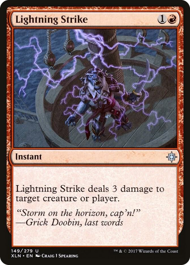 0149 Lightning Strike U Ixalan