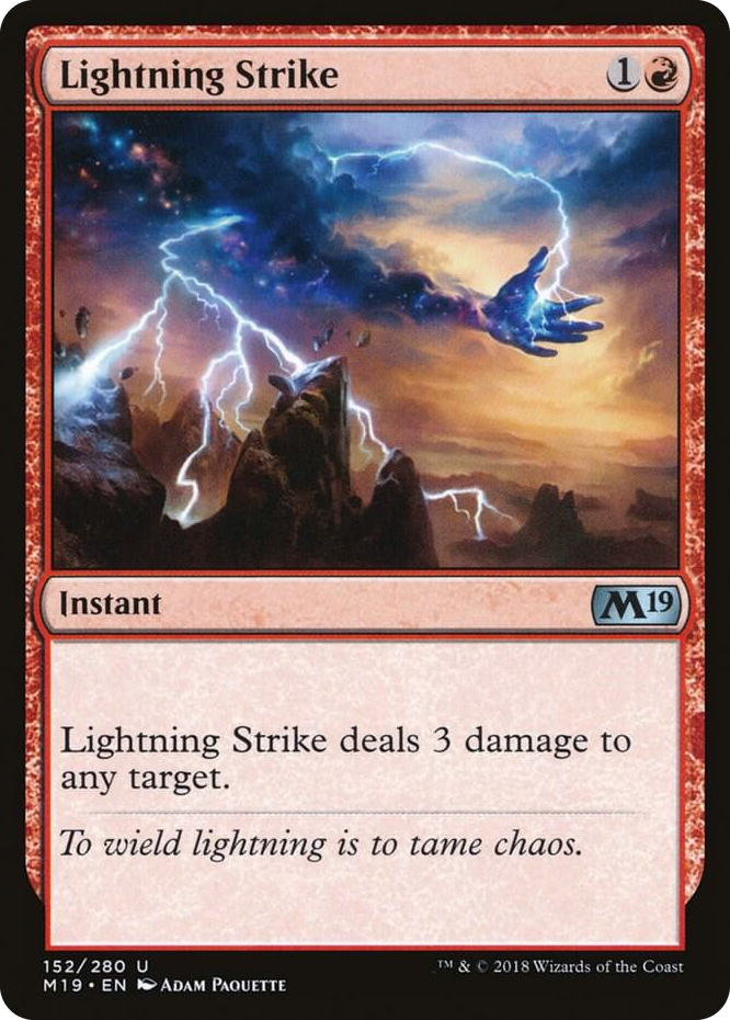 0152 Lightning Strike U Core Set 2019