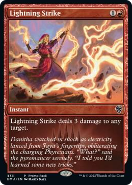 0433 Lightning Strike P Promo Pack: Dominaria United