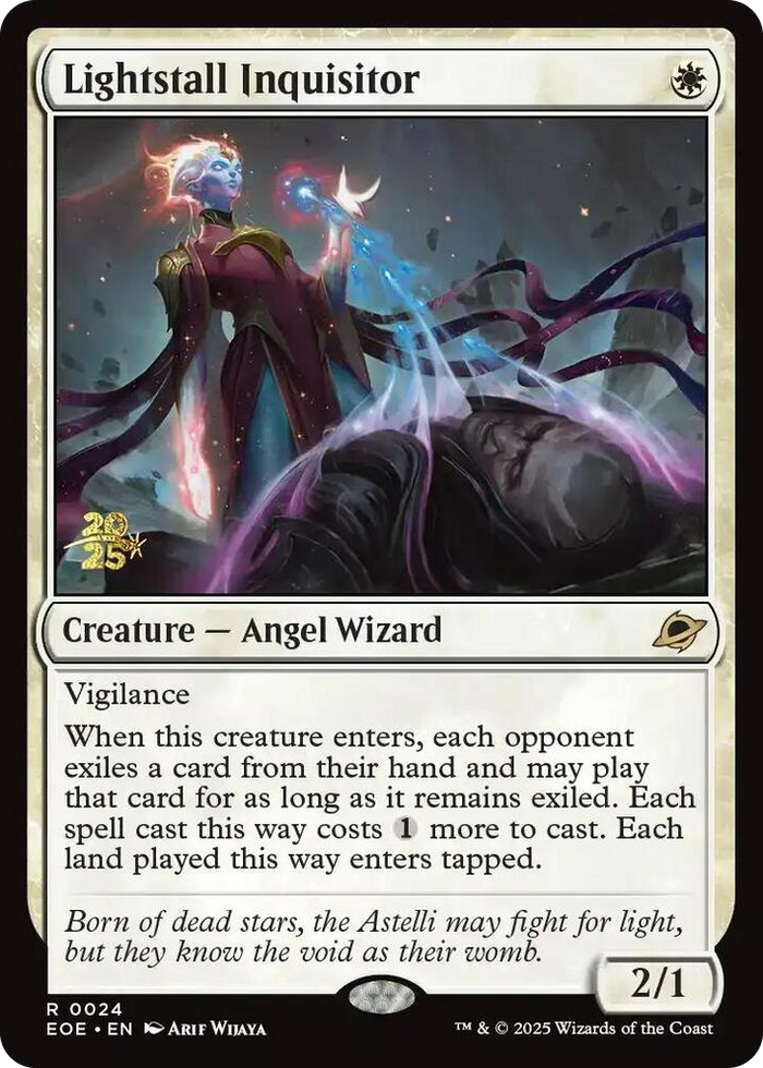 Lightstall Inquisitor #24 R - Prerelease Cards Pokemon card