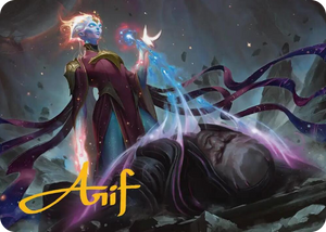 0005 Lightstall Inquisitor Art Card (Gold-Stamped Signature) S Art Series: Edge of Eternities