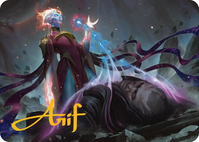 0005 Lightstall Inquisitor Art Card (Gold-Stamped Signature) S Art Series: Edge of Eternities