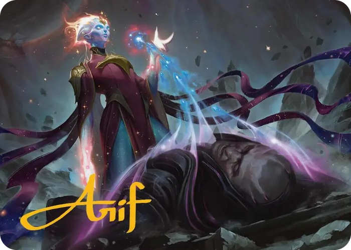 0005 Lightstall Inquisitor Art Card (Gold-Stamped Signature) S Art Series: Edge of Eternities