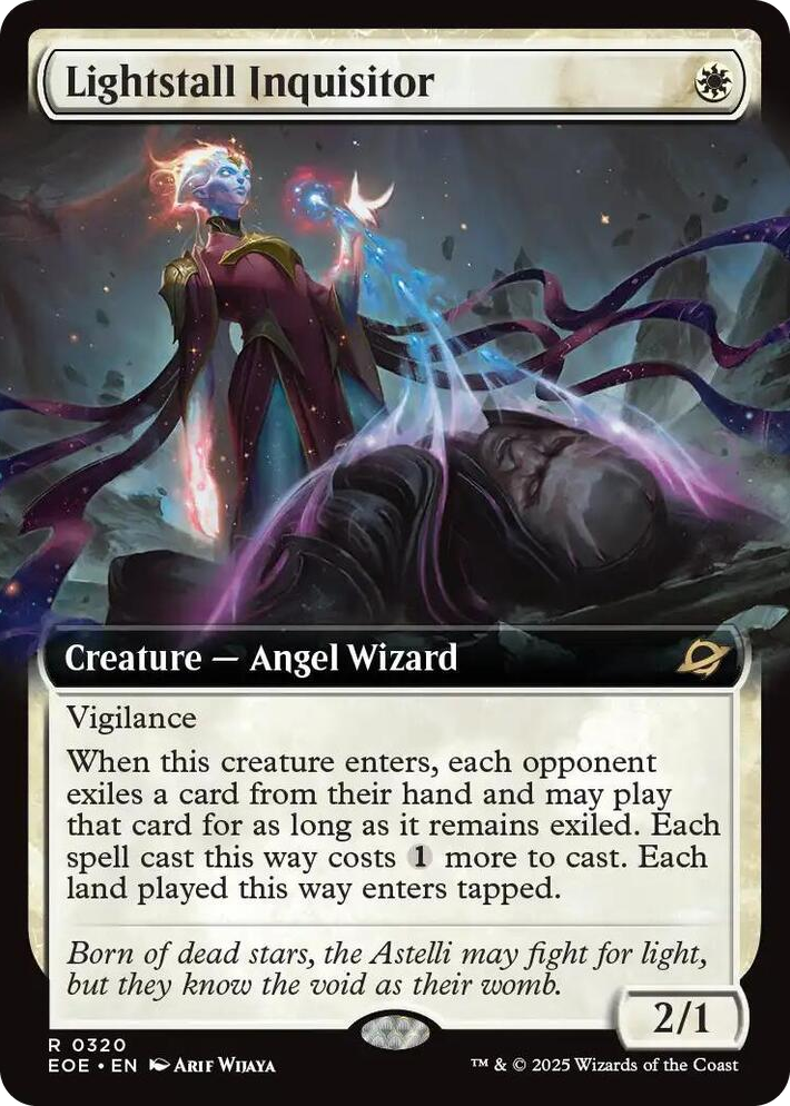 0320 Lightstall Inquisitor (Extended Art) R Edge of Eternities