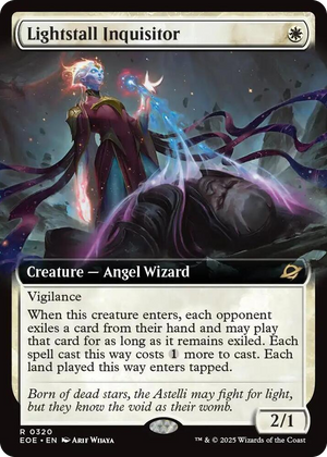 0320 Lightstall Inquisitor (Extended Art) R Edge of Eternities