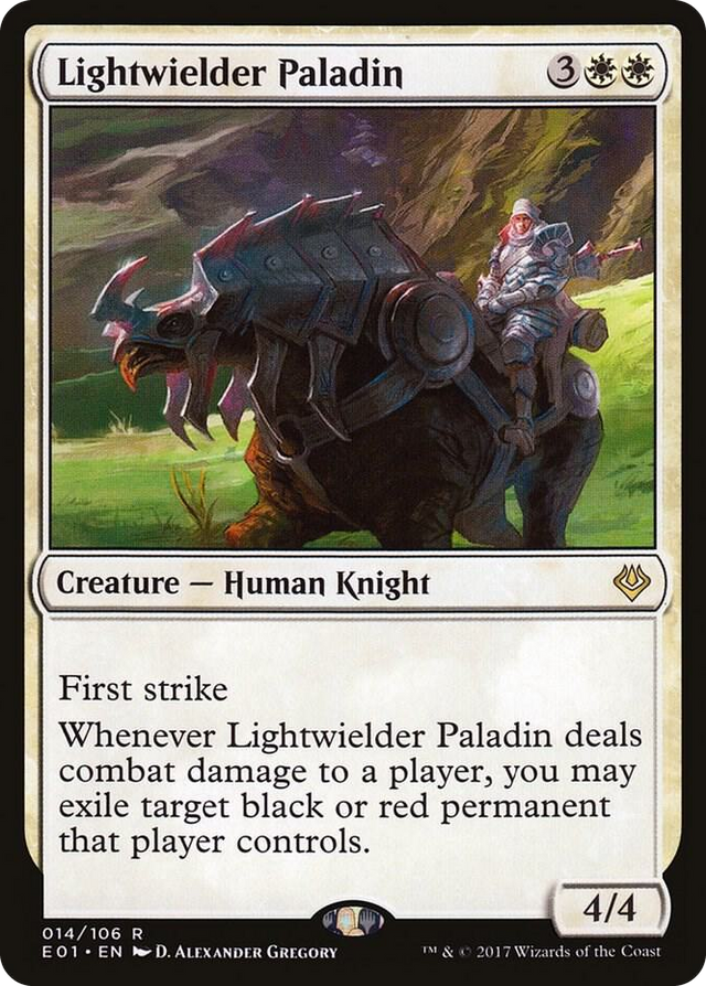 0014 Lightwielder Paladin R Archenemy: Nicol Bolas