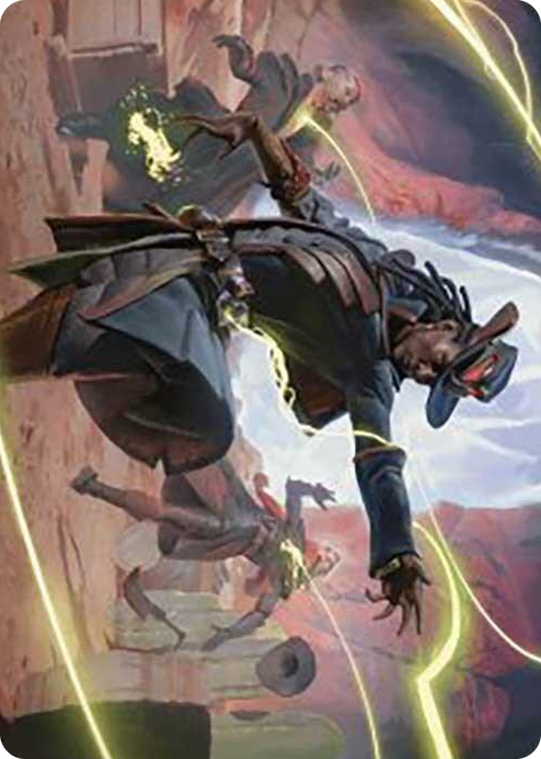 Lilah, Undefeated Slickshot Art Card #26 S - Art Series: Outlaws of Thunder Junction Pokemon card
