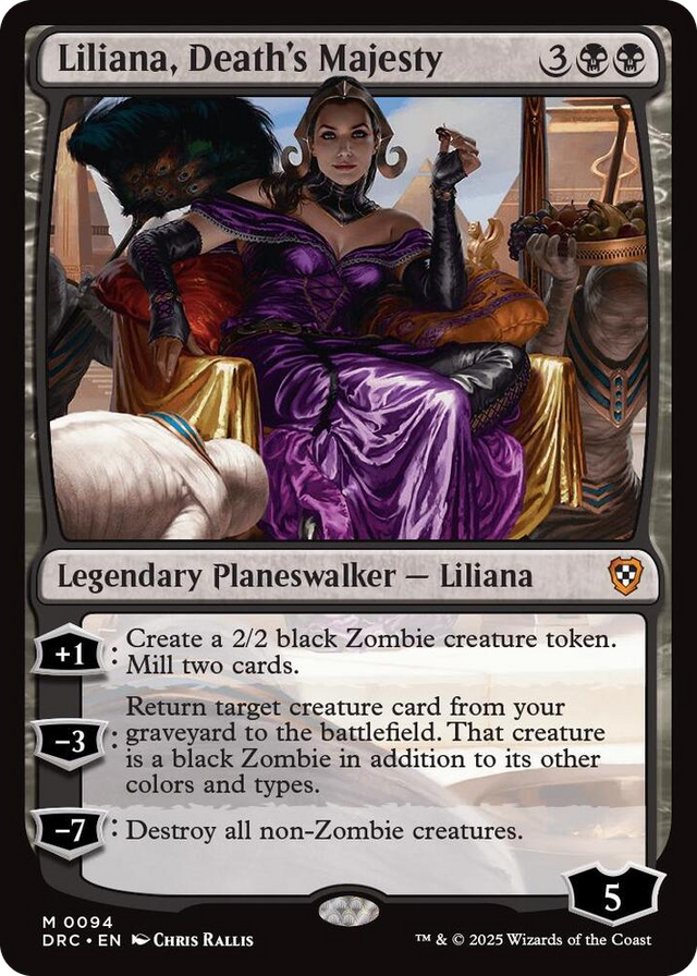0094 Liliana, Death's Majesty M Commander: Aetherdrift
