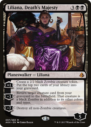 0097 Liliana, Death's Majesty M Amonkhet
