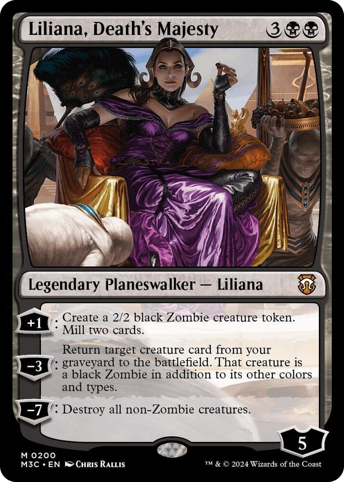 0200 Liliana, Death's Majesty M Commander: Modern Horizons 3