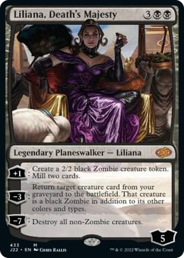 0433 Liliana, Death's Majesty M Jumpstart 2022