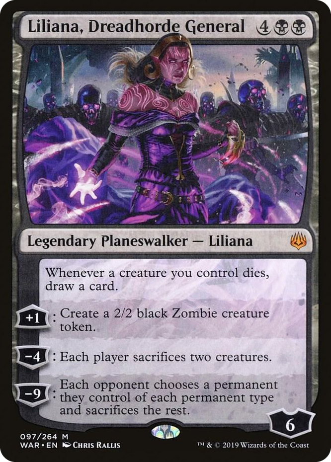 0097 Liliana, Dreadhorde General M War of the Spark