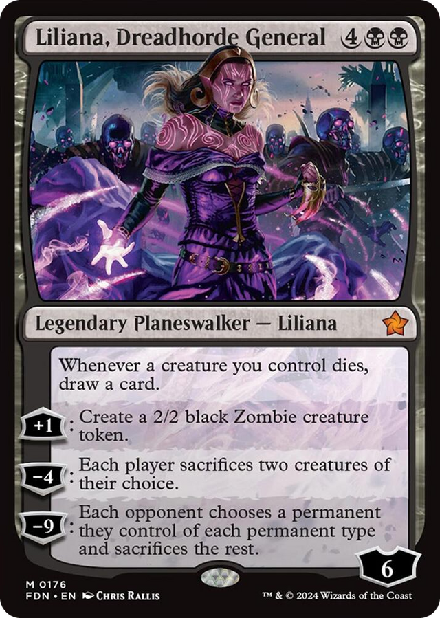 0176 Liliana, Dreadhorde General M Foundations
