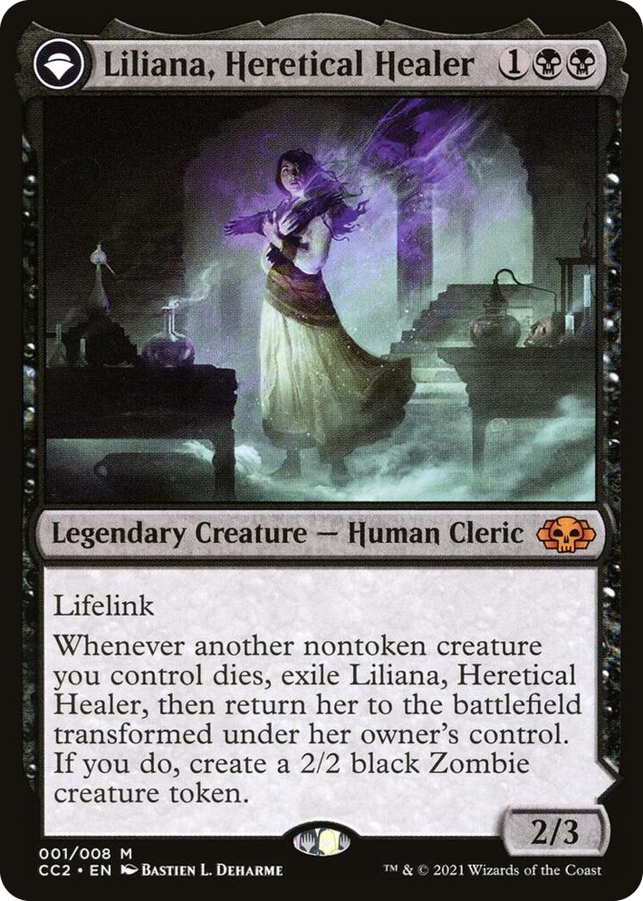 0001 Liliana, Heretical Healer M Commander Collection: Black