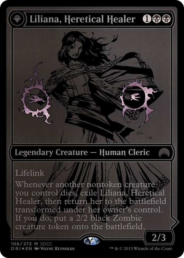 0106 Liliana, Heretical Healer (SDCC 2015 Exclusive) P Media Promos