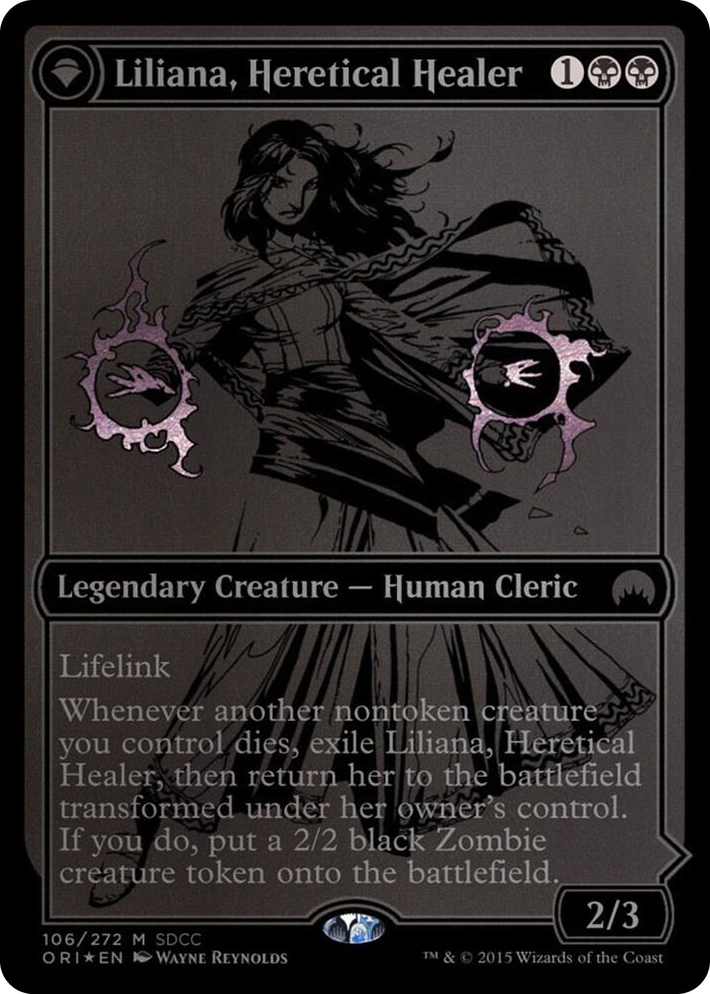 0106 Liliana, Heretical Healer (SDCC 2015 Exclusive) P Media Promos