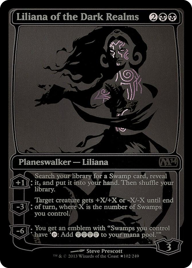 Liliana of the Dark Realms (SDCC 2013 Exclusive) #102 P - Media Promos Pokemon card