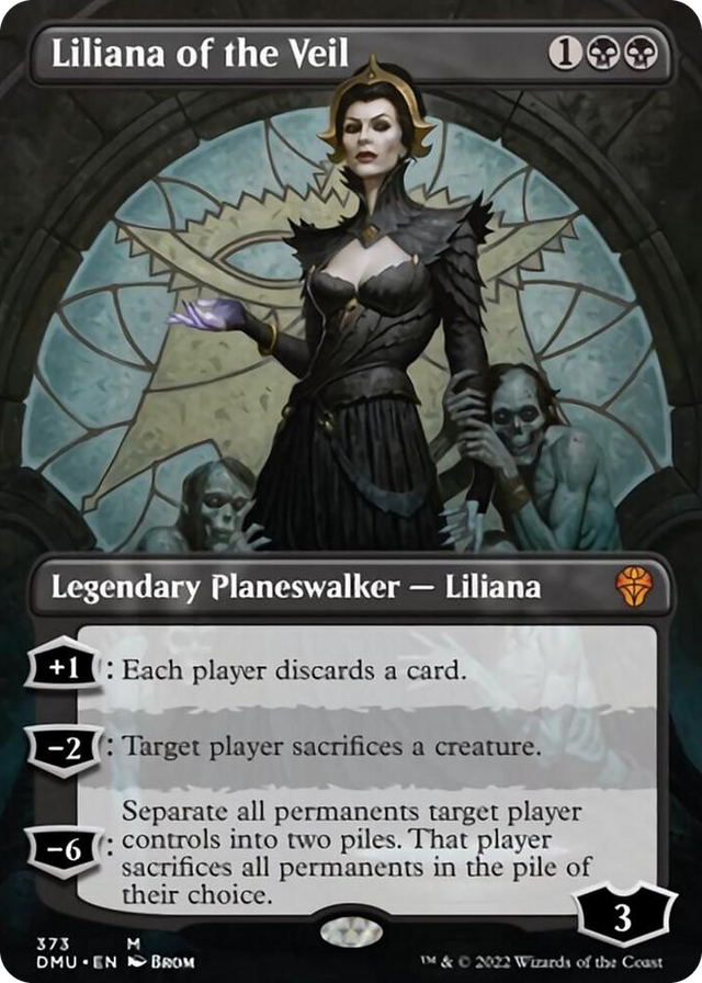 0373 Liliana of the Veil (Borderless) M Dominaria United