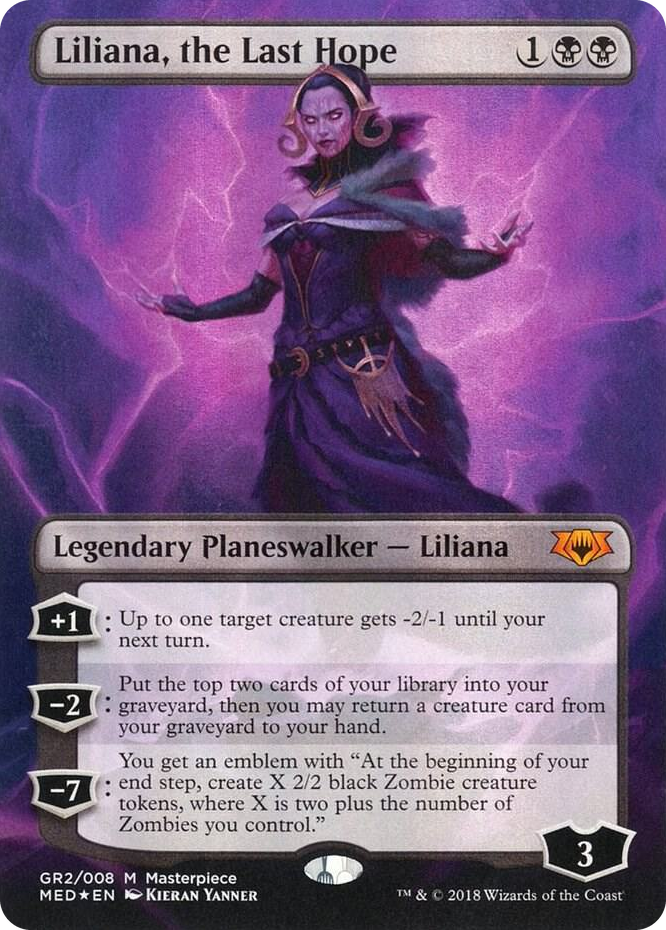GR002 Liliana, the Last Hope M Mythic Edition: Guilds of Ravnica
