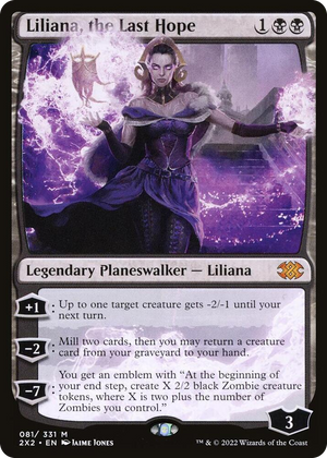0081 Liliana, the Last Hope M Double Masters 2022
