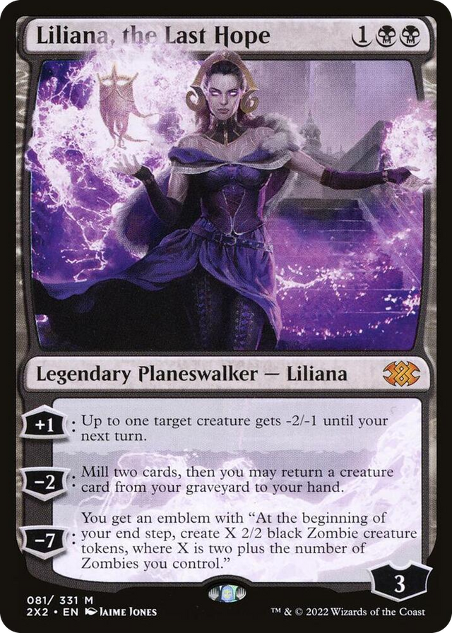 0081 Liliana, the Last Hope M Double Masters 2022