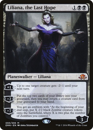 0093 Liliana, the Last Hope M Eldritch Moon