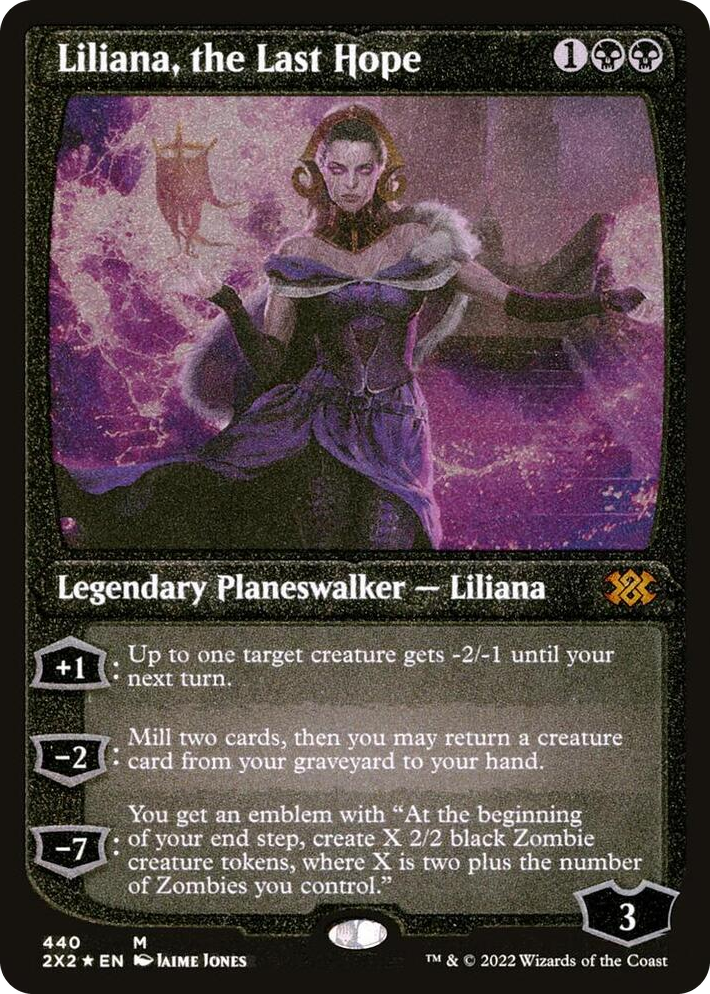 0440 Liliana, the Last Hope (Foil Etched) M Double Masters 2022