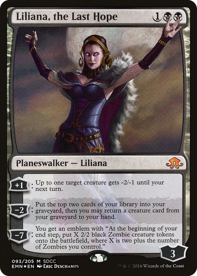 Liliana, the Last Hope (SDCC 2016 Exclusive) #93 P - Media Promos Pokemon card