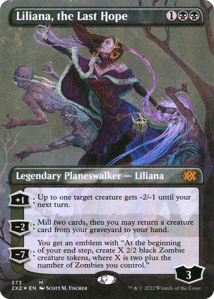 0573 Liliana, the Last Hope (Textured Foil) M Double Masters 2022