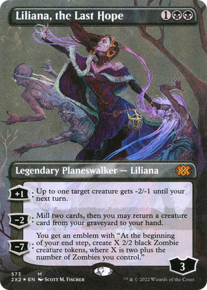 0573 Liliana, the Last Hope (Textured Foil) M Double Masters 2022